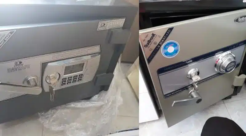 Thợ sửa khóa két sắt dò mã két bạc tại nhà