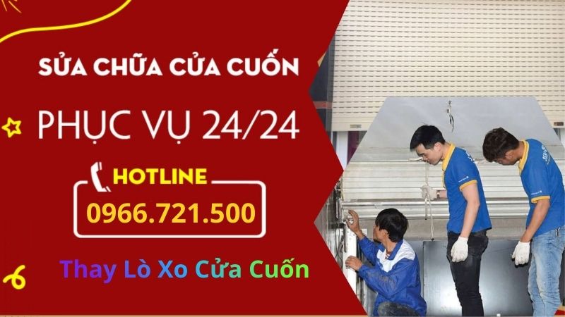 Thay Lò Xo Cửa Cuốn